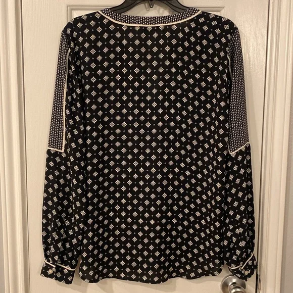 Loft Long sleeve blouse -M - Picture 7 of 9